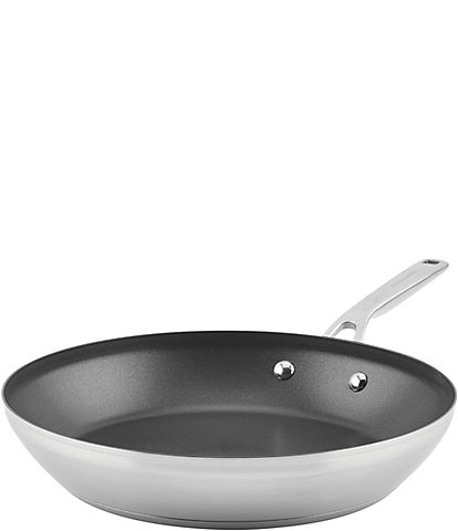 KitchenAid 3-Ply Stainless Steel Non-stick 12#double; Fry Pan