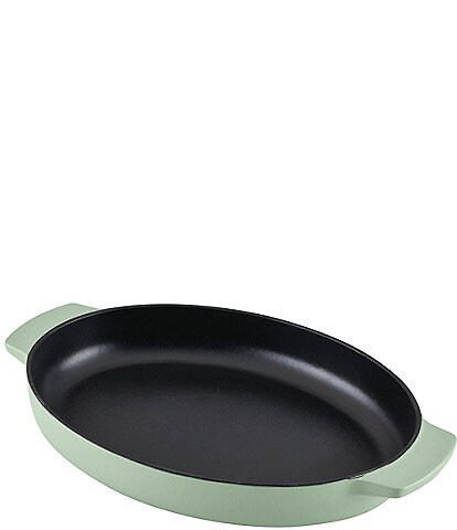 Kitchenaid Enameled Cast Iron Au Gratin Roasting Pan, 2.5-Quart