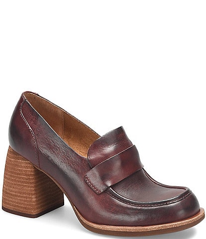 Kork-Ease Aston Leather Loafer Pumps