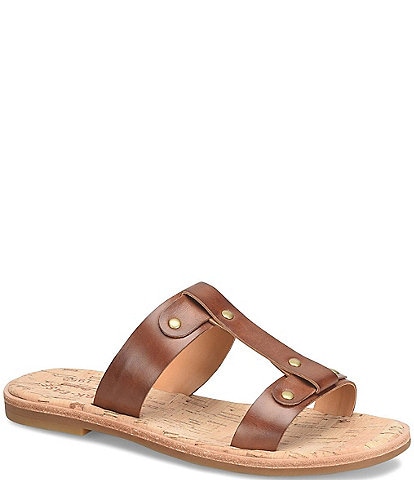 Kork-Ease Basel Leather Slide Sandals
