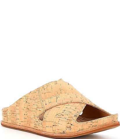 Kork-Ease Tutsi Cork Crossband Slide Sandals