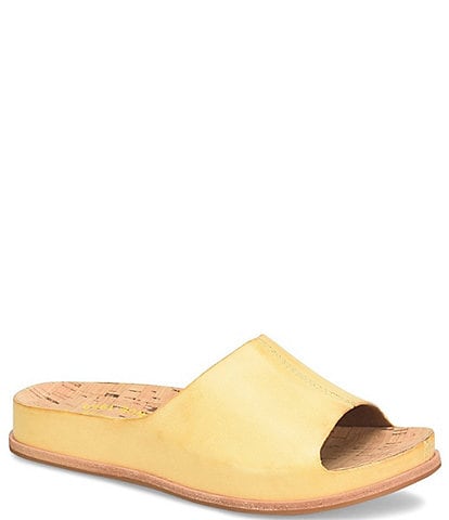 Kork-Ease Tutsi Leather Slide Sandals