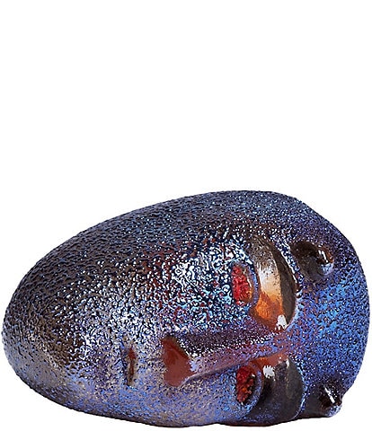 Kosta Boda Brains Go For It Glass Sculpture