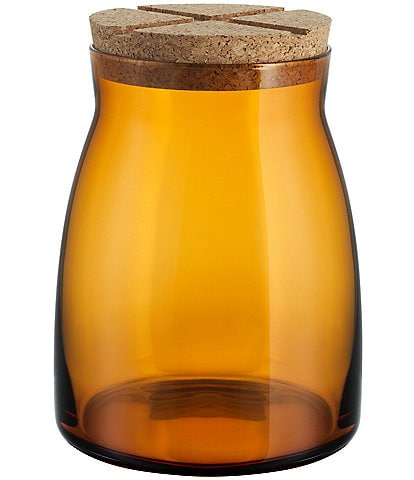 Kosta Boda Bruk Jar With Cork Lid, Large