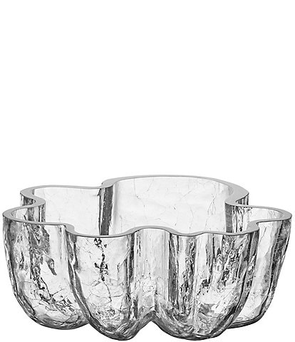 Kosta Boda Crystal Crackle Bowl