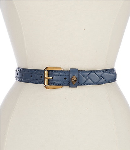 Kurt Geiger London 1.18" Hip Belt With Micro Quilting