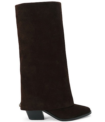 Kurt Geiger London Chiltern Folded Suede Boots