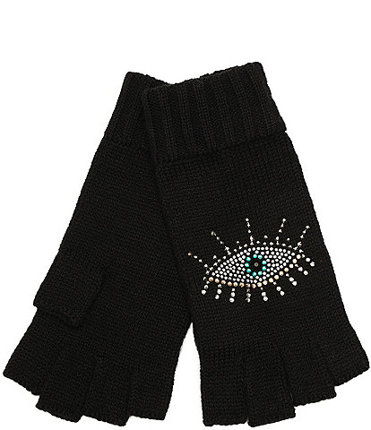 Kurt Geiger London Evil Eye Fingerless Gloves