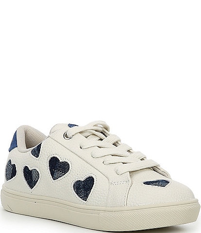 Kurt Geiger London Girls' Lane Love Denim Sneakers (Toddler)