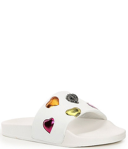 Kurt Geiger London Girls' Meena Eagle Slides (Toddler)