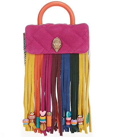 Kurt Geiger London Handle Micro Kensington Fringe Bag
