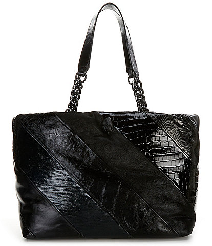 Kurt Geiger London Kensington Black Shopper Tote Bag