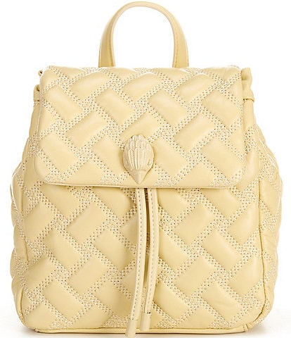 Kurt Geiger London Solid Kensington Drench Quilted Small Backpack