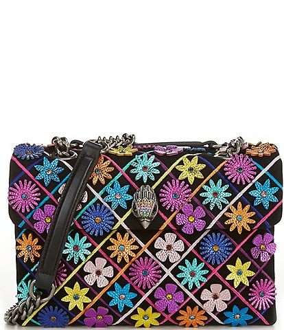 Kurt Geiger London Kensington Flowers Convertible Crossbody Bag