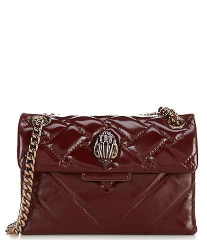 Kurt Geiger London Kensington Wine Mini Crossbody Bag