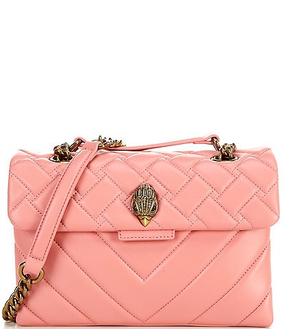 Kurt Geiger London Leather Kensington Convertible Crossbody Bag