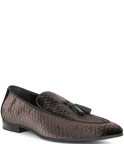 Kurt Geiger London Men's Henry Velvet Tassel Loafers