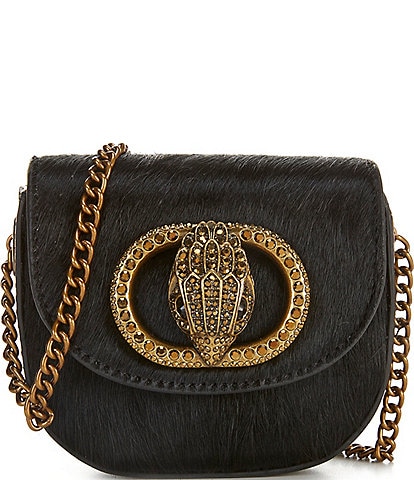 Kurt Geiger London Micro Chelsea Saddle Crossbody Bag