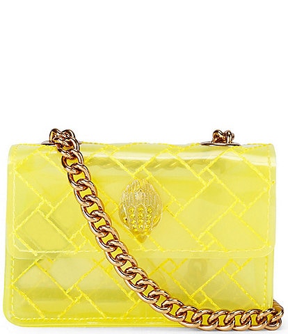 Kurt Geiger London Micro Kensington Clear Crossbody Bag