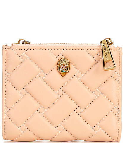 Kurt Geiger London Mini Kensington Eye Lambskin Pink Metallic Quilted  Leather Crossbody Bag, Dillard's in 2023