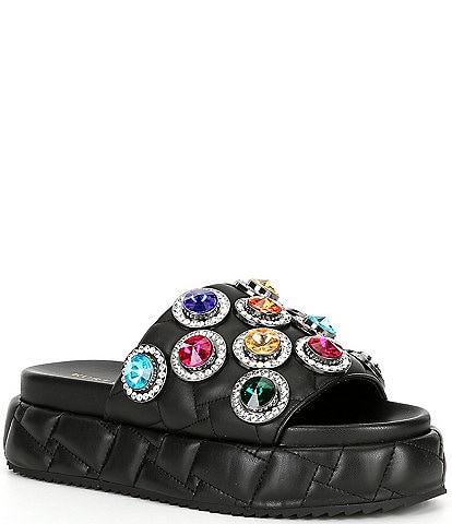 Jeweled slides hot sale