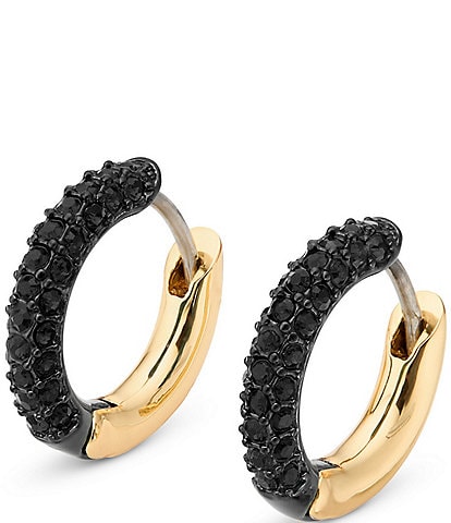 Kurt Geiger London Pave Mini Huggie Hoop Earrings