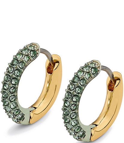 Kurt Geiger London Pave Mini Huggie Hoop Earrings