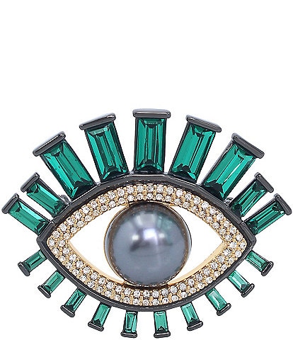 Kurt Geiger London Pearl Evil Eye Brooch