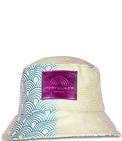 Kurt Geiger London Rainbow Print Bucket Hat