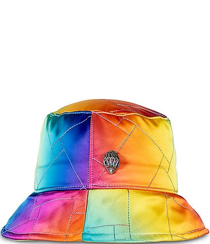 Kurt Geiger London Rainbow Quilted Bucket Hat