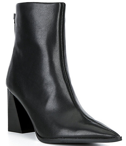 Kurt Geiger London Richmond Leather Zip Up Ankle Boots