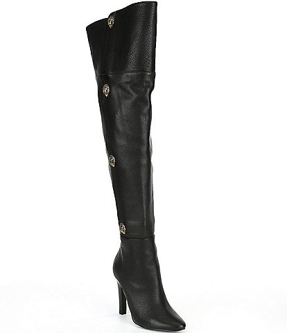 Kurt Geiger London Shoreditch Leather Over-the-Knee Boots
