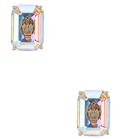 Kurt Geiger London Signature Eagle Gem Stud Earrings
