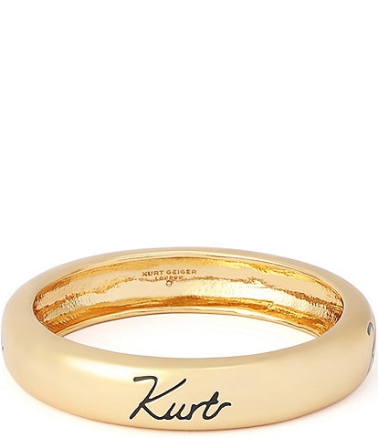Kurt Geiger London Signature Kurt Script Bangle Bracelet