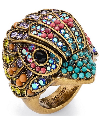 Kurt Geiger London Signature Statement Eagle Cocktail Ring