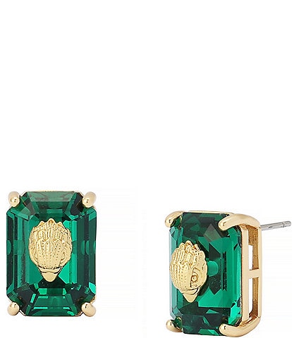 Kurt Geiger London Signature Stone Stud Earrings