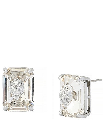 Kurt Geiger London Signature Stone Stud Earrings