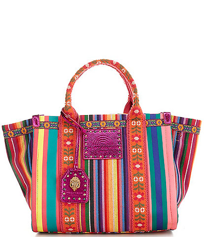 Kurt Geiger London Small Southbank Ombre Rainbow Tote Bag