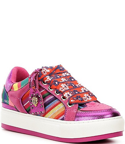 Kurt Geiger London Southbank Tag Stripe Platform Sneakers