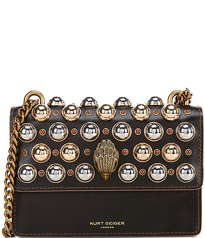 Kurt Geiger London Stud Embellished Shoreditch Small Crossbody Bag