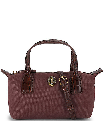 Kurt Geiger London Tiny Sloane Canvas Shopper Tote Bag
