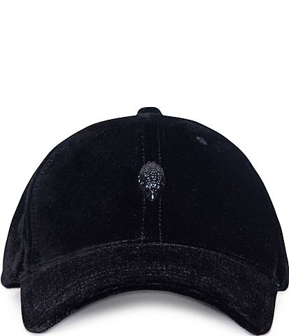 Kurt Geiger London Velvet Baseball Cap