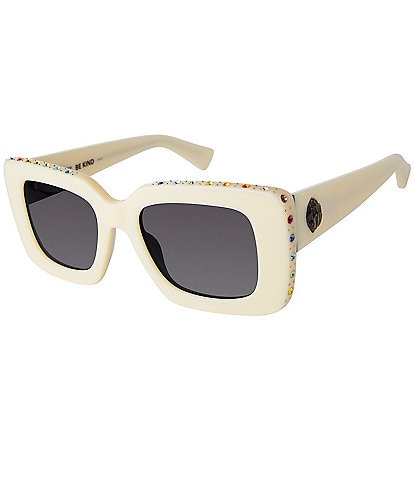 Kurt Geiger London Women's KGL1009 Shoreditch 52mm Rectangle Gradient Lens Sunglasses