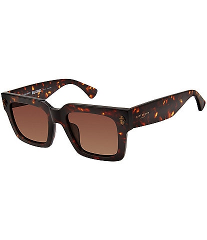 Kurt Geiger London Women's KGL1020 58mm Havana Square Sunglasses