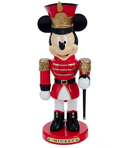 Kurt S. Adler 10#double; Disney© Mickey Mouse Marching Band Leader Nutcracker