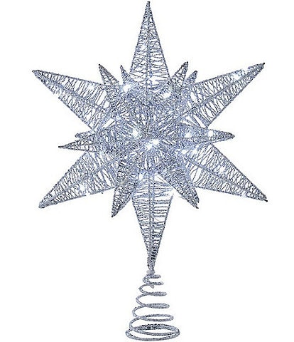 Kurt S. Adler 15#double; Twinkling Superbright LED Starburst Tree Topper