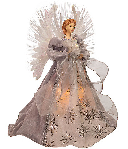 Kurt S. Adler 16#double; Fiber-Optic Angel Treetopper/Figurine