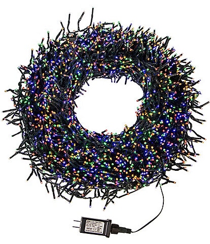 Kurt S. Adler 98' 3,000L Multicolor LED Multifunction Connectible Cluster Garland
