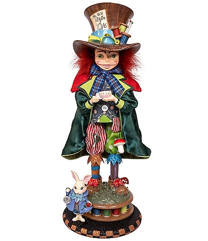 Kurt S. Adler Hollywood Collection Mr. Hatter Nutcracker Figurine, 18#double;