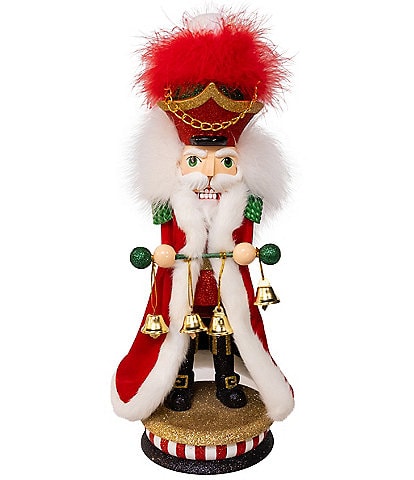 Kurt S. Adler Hollywood™ Collection Red & Green Solider With Bells Nutcracker, 16#double;